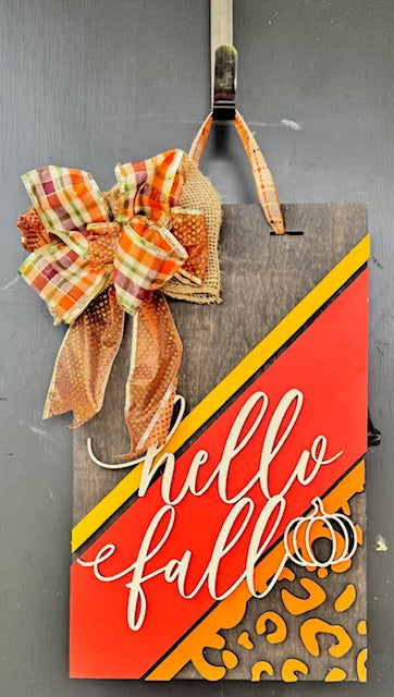 Fall Door Signs – Holiday Wall & Porch Décor | Moving Sale | Clearance | Scratch & Dent