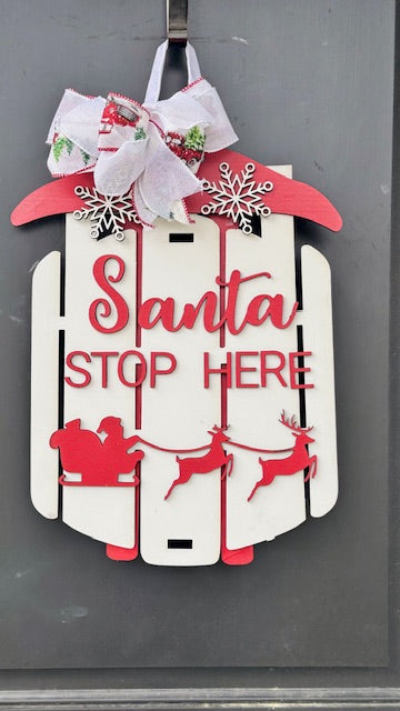 Christmas Door Signs – Holiday Wall & Porch Décor | Moving Sale | Clearance | Scratch & Dent